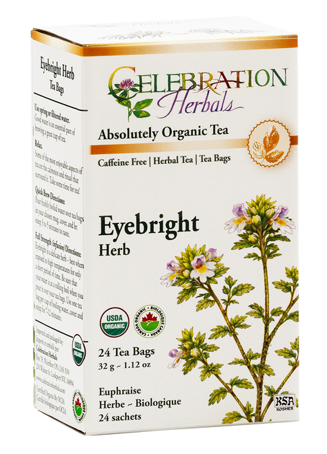 Eyebright Herb ~ 24 Teabags ~ Organic