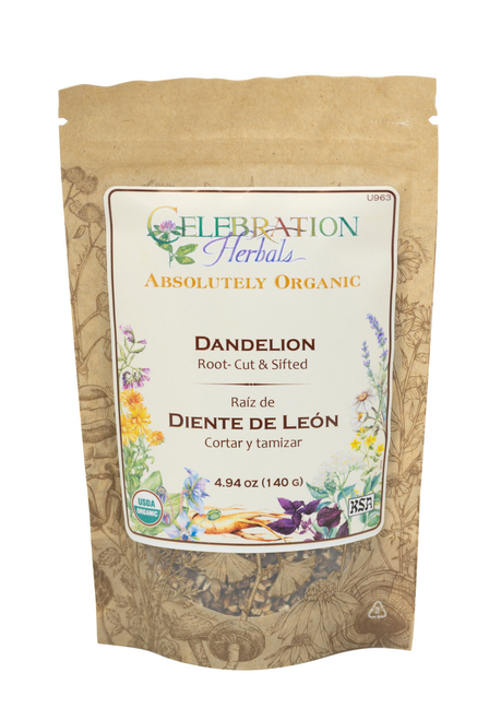 Dandelion Root C/S ~ Bulk Pouch ~ Organic