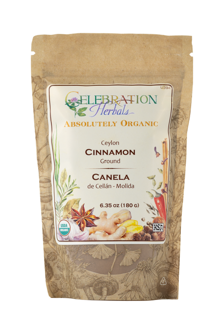 Cinnamon Ceylon/True/Sweet Powder ~ Bulk Pouch ~ Organic