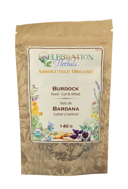Burdock Root C/S ~ Bulk Pouch ~ Organic