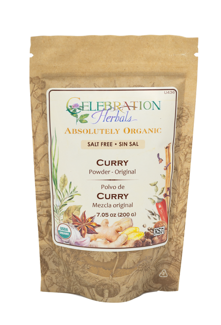 Curry Powder Original Blend Powder ~ Bulk Pouch ~ Organic