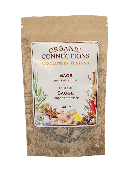 Sage C/S ~ Retail Pack Bulk ~ Organic ~ 40 g