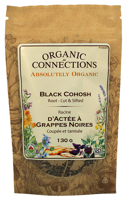 Black Cohosh Root C/S ~ Retail Pack Bulk ~ Organic ~ 130g