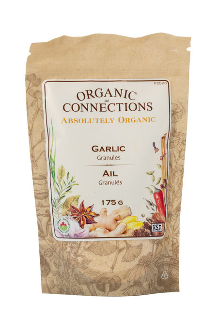 Garlic Raw Granulated ~ Retail Pack Bulk ~ Organic ~ 175 g