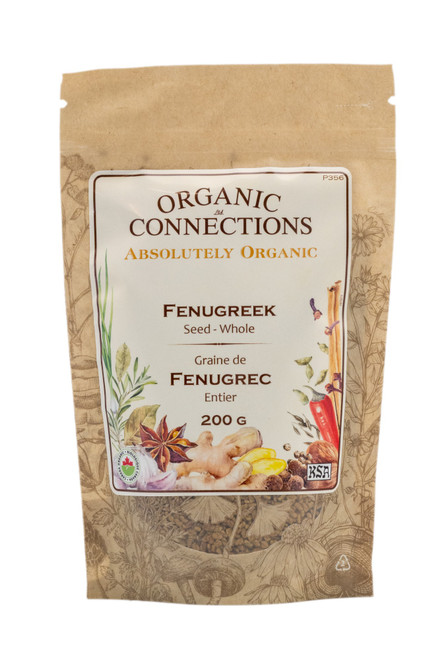 Fenugreek Seed Whole ~ Retail Pack Bulk ~ Organic ~ 200 g