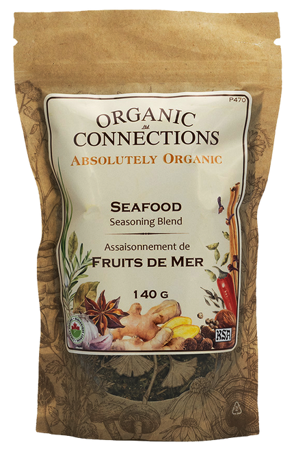 Seafood Seasoning Blend ~ Retail Pack Bulk ~ Organic ~ 140 g