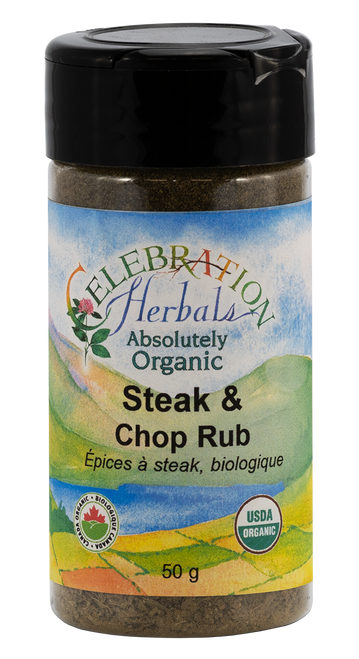 Steak & Chop Rub ~ Bottled Spice Blend ~ Organic ~ 50g