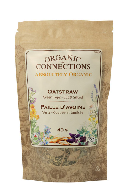 Oat Straw C/S ~ Retail Pack Bulk ~ Organic ~ 40 g