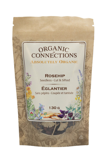 Rosehips (Dog Rose) Hips C/S ~ Retail Pack Bulk ~ Organic ~ 130g