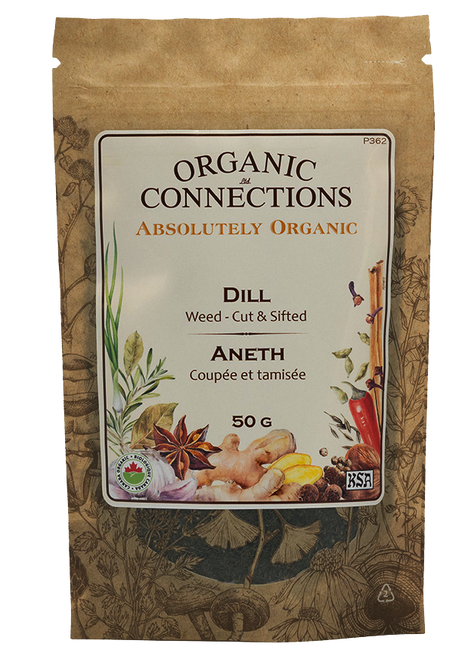 Dill Weed C/S ~ Retail Pack Bulk ~ Organic ~ 50 g