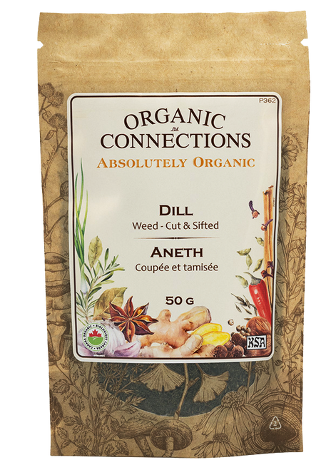 Dill Weed Cut & Sifted ~ Retail Pack Bulk ~ Organic ~ 50g