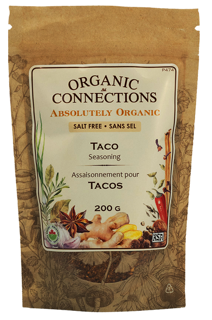 Taco Seasoning Blend ~ Retail Pack Bulk ~ Organic ~ 200 g