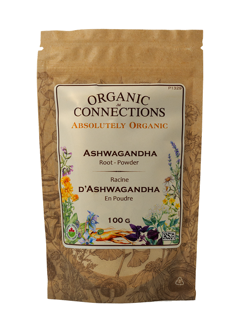 Ashwagandha Root C/S ~ Retail Pack Bulk ~ Organic ~ 100 g