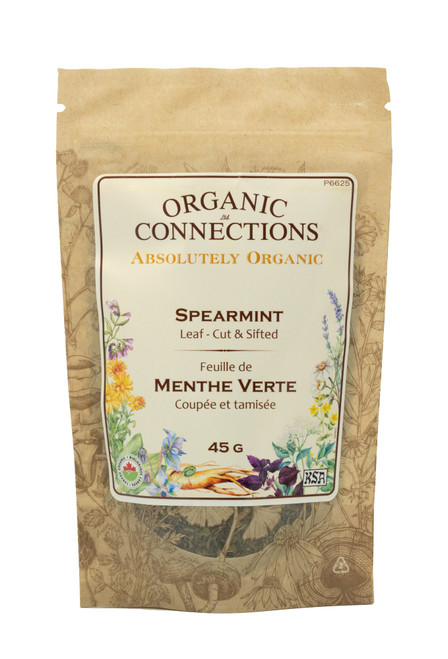 Spearmint C/S ~ Retail Pack Bulk ~ Organic ~ 45 g