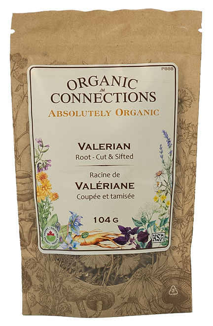 Valerian Root C/S ~ Retail Pack Bulk ~ Organic ~ 104 g