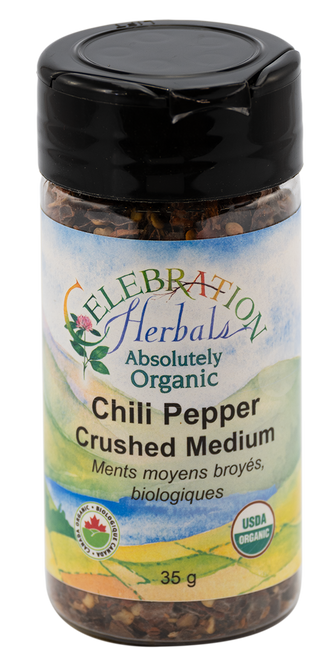 Chili Flakes Medium ~ Medium spice level ~ Bottled Spice ~ Organic ~ 35g