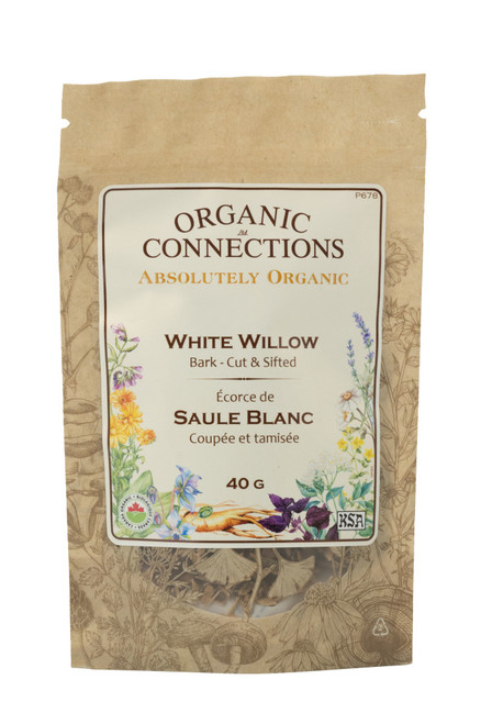 White Willow Bark C/S ~ Retail Pack Bulk ~ Organic ~ 40 g