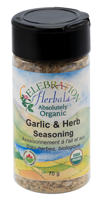 Garlic N Herb Blend ~ Botted Spice Blend ~ Organic ~ 70 g