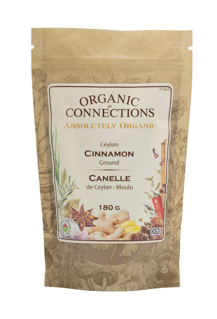 Cinnamon Ceylon/True/Sweet Powder ~ Retail Pack Bulk ~ Organic ~ 180 g