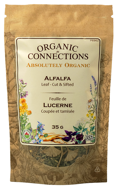 Alfalfa C/S ~ Retail Pack Bulk ~ Organic ~ 35 g