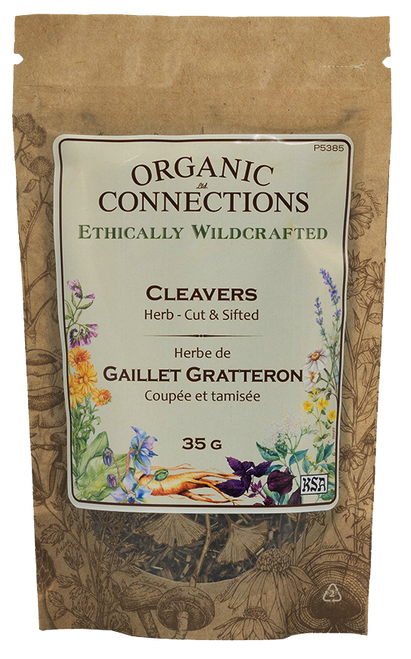 Cleavers Herb C/S ~ Retail Pack Bulk ~ Wildcrafted ~ 35 g