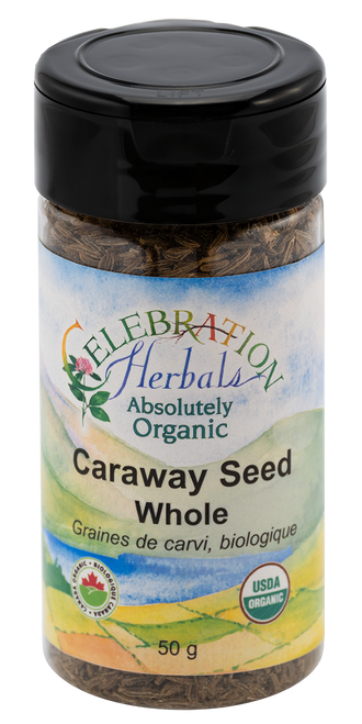 Caraway Seed Whole ~ Bottled Spice ~ Organic ~ 50 g