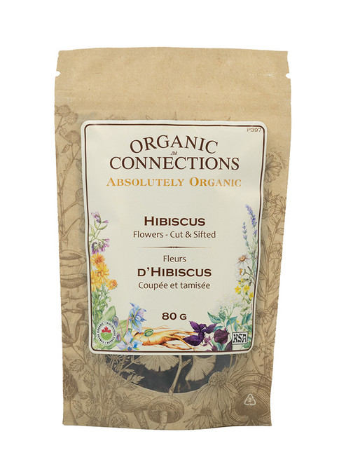 Hibiscus Flower C/S ~ Retail Pack Bulk ~ Organic ~ 80 g