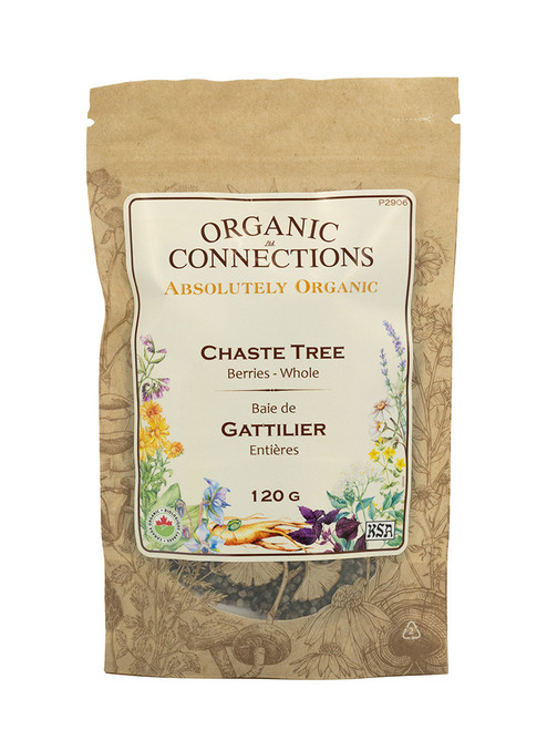 Chaste Tree Berries Whole ~ Retail Pack Bulk ~ Organic ~ 120 g