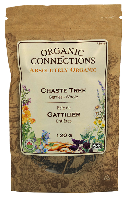 Chaste Tree Berries Whole ~ Retail Pack Bulk ~ Organic ~ 120 g