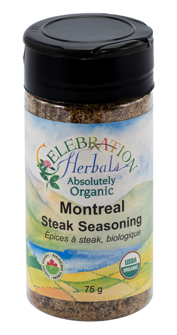 Montreal Steak Seasoning ~ Bottled Spice Blend ~ Organic ~ 75g