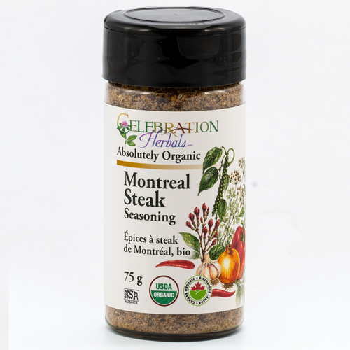 Montreal Steak Seasoning ~ Bottled Spice Blend ~ Organic ~ 75g
