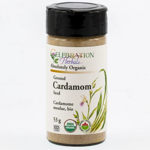 Cardamom Seed Ground ~ Bottled Spice ~ Organic ~ 53g
