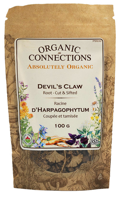 Devil's Claw Root C/S ~ Retail Pack Bulk ~ Organic ~ 100 g