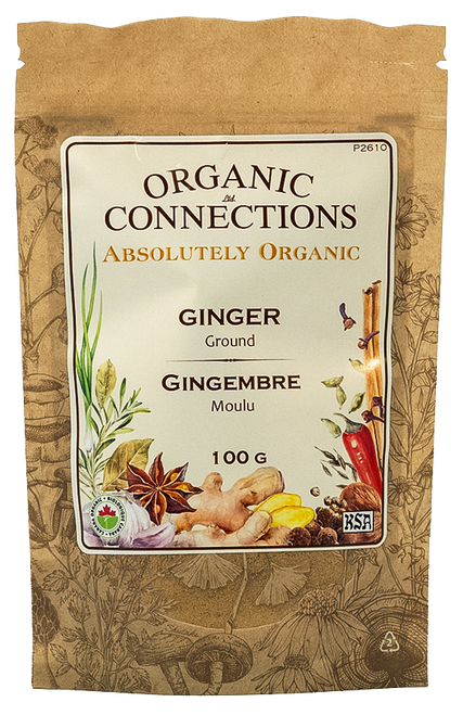 Ginger Powder ~ Retail Pack Bulk ~ Organic ~ 100g