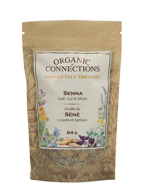 Senna Leaf C/S ~ Retail Pack Bulk ~ Organic ~ 64 g