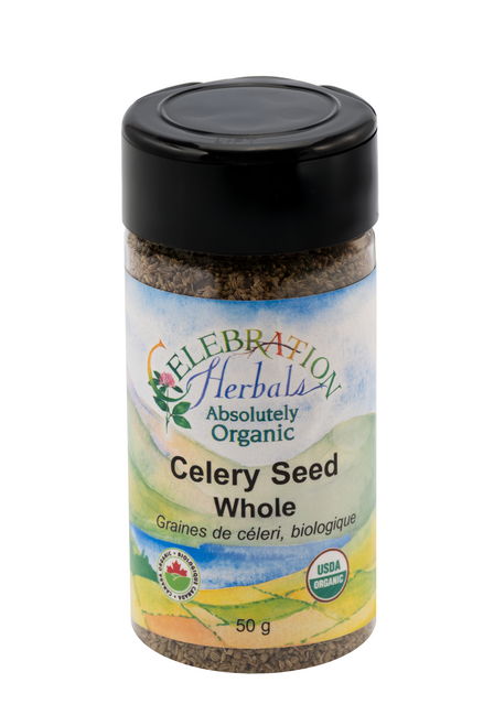 Celery Seed Whole ~ Bottled Spice ~ Organic ~ 50 g