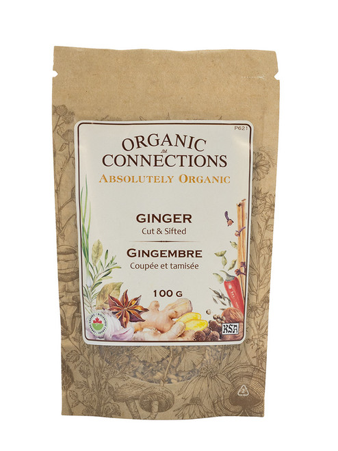 Ginger C/S ~ Retail Pack Bulk ~ Organic ~ 100 g