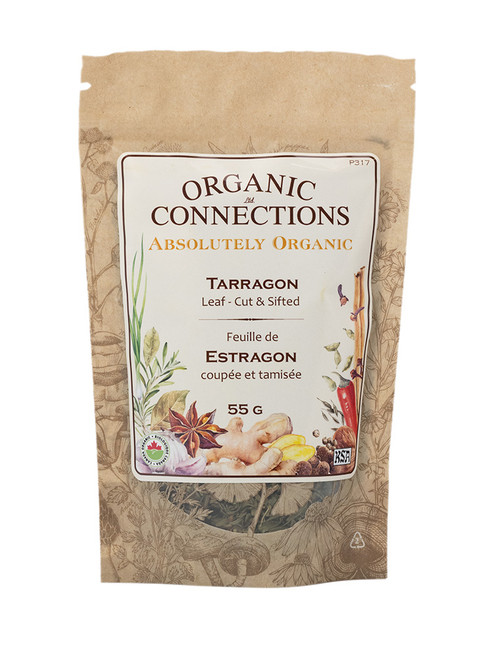 Tarragon Leaf C/S ~ Retail Pack Bulk ~ Organic ~ 55 g