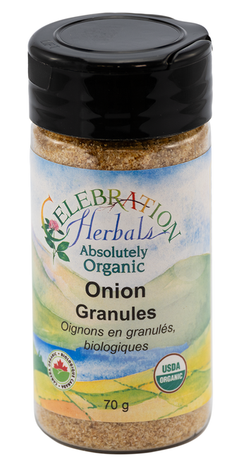 Onion Granules ~ Bottled Spice ~ Organic ~ 70g