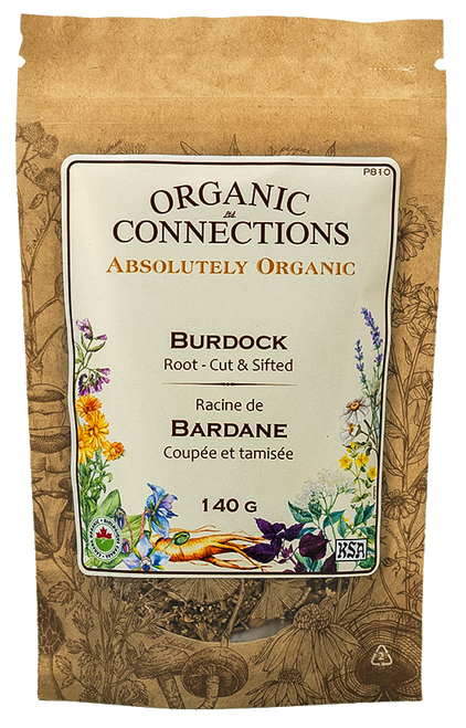 Burdock Root C/S ~ Retail Pack Bulk ~ Organic ~ 140 g