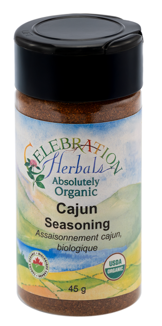 Cajun Seasoning ~ Bottled Spice Blend ~ Organic ~ 45g