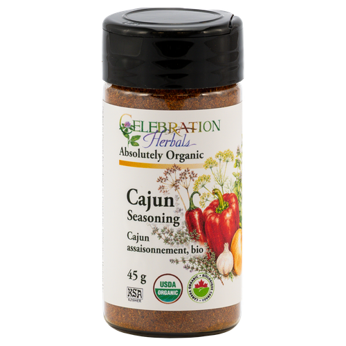 Cajun Seasoning ~ Bottled Spice Blend ~ Organic ~ 45g