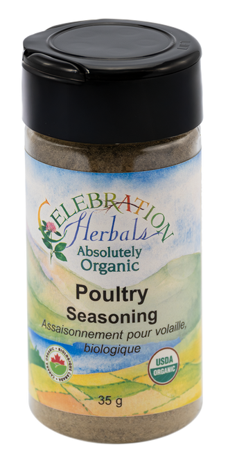 Poultry Seasoning Blend ~ Botted Spice Blend ~ Organic ~ 35 g