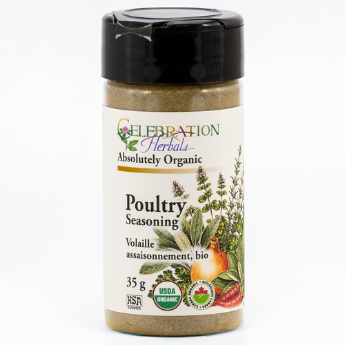 Poultry Seasoning ~ Bottled Spice Blend ~ Organic ~ 35g