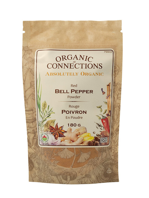 Peppers Bell Red Powder ~ Retail Pack Bulk ~ Organic ~ 180 g