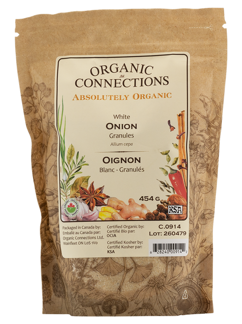 Onion Granulated ~ Bulk ~ Organic ~ 454g
