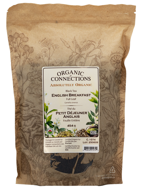 Tea Black Eng. Breakfast Full Leaf ~ Bulk ~ Organic ~ 1 LB