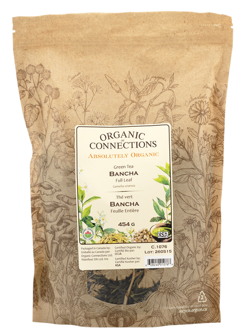 Bancha Green Tea Full Leaf ~ Bulk ~ Organic ~ 454g