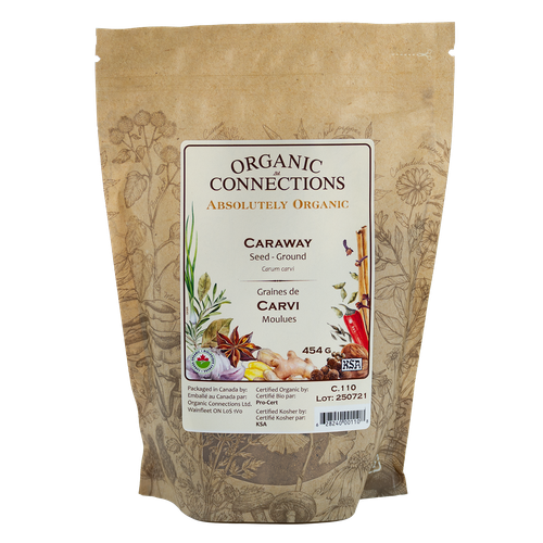 Caraway Seed Ground ~ Bulk ~ Organic ~ 454g