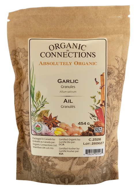 Garlic Granules ~ Bulk ~ Organic ~ 454g